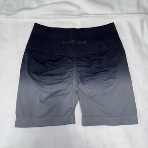 PCHEE BUM Women's Black Ombre Shorts